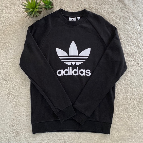 adidas Other - Adidas Crewneck Logo Sweater (Black) *NWOT*
